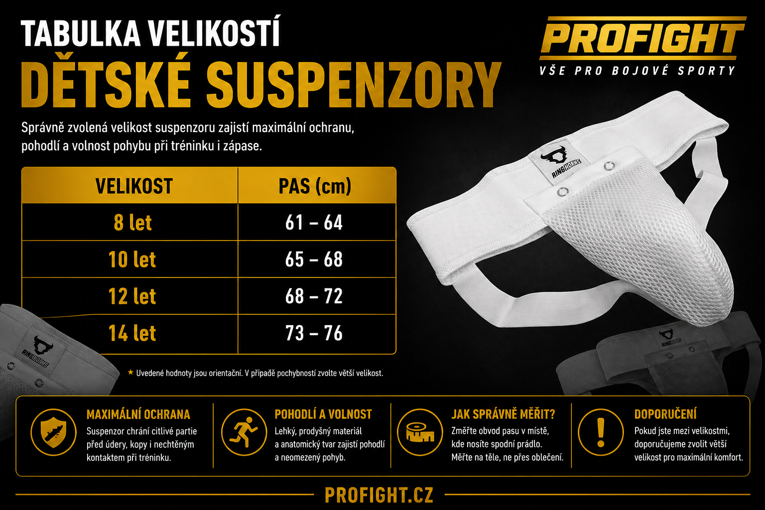 Vel.Tabulka Suspenzory KIDS